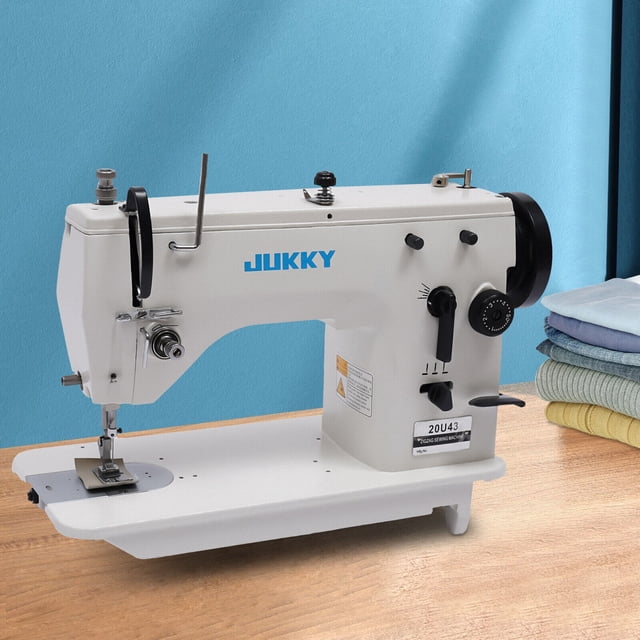 Backlash Sewing Machine DENSET Industrial Sew Machine Head Straight Stitch Zig Zag Heavy Duty ...