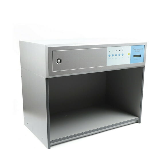 DENSET Professional 4 Colors Matching Light Box Color Matchine Assessment Cabinet 110V