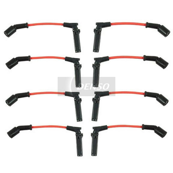 DENSO 671-8161 Ignition Wire Set-7MM Fits select: 2007-2008 CHEVROLET SILVERADO, 2007-2008 CHEVROLET TAHOE