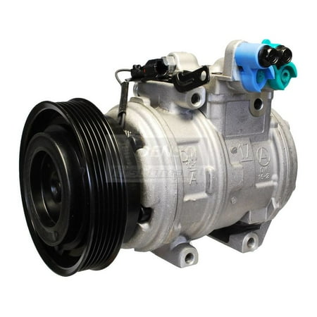 DENSO New Compressor With Clutch Fits select: 2005-2008 HYUNDAI TUCSON, 2007-2008 KIA SPORTAGE