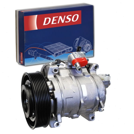DENSO AC Compressor & Clutch compatible with Honda Accord 2.4L L4 2008-2012