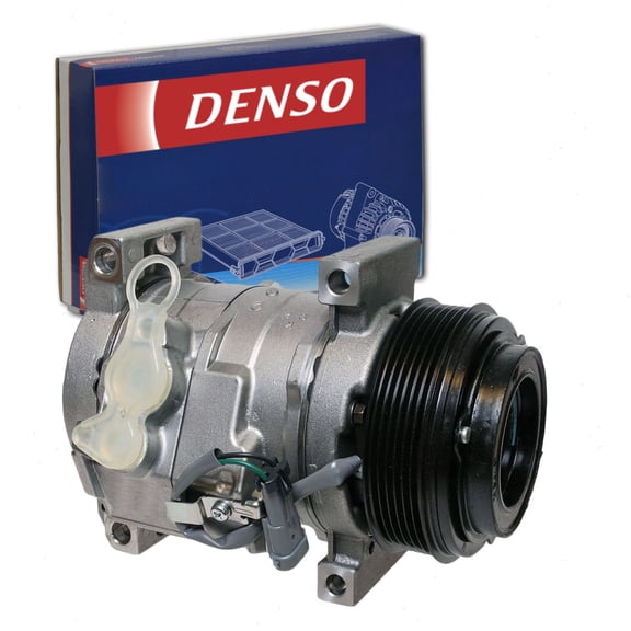 DENSO AC Compressor compatible with Chevrolet Silverado 3500 HD 2007-2010
