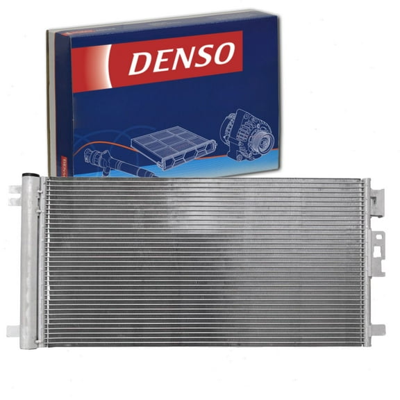 DENSO AC Condenser compatible with Chevrolet Malibu 2.2L 2.4L 3.5L 3.6L 3.9L L4 V6 2004-2011
