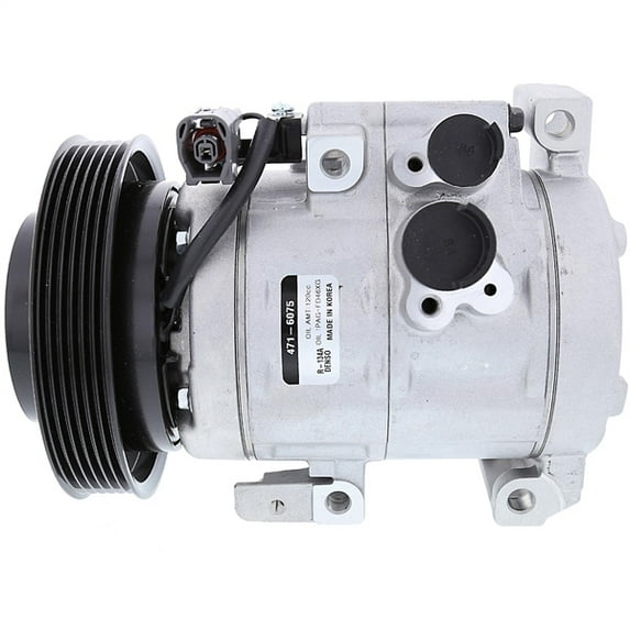 DENSO Auto Parts Air Conditioning Compressor 471-6075 Fits select: 2010-2013 MAZDA 3, 2012-2015 MAZDA 5