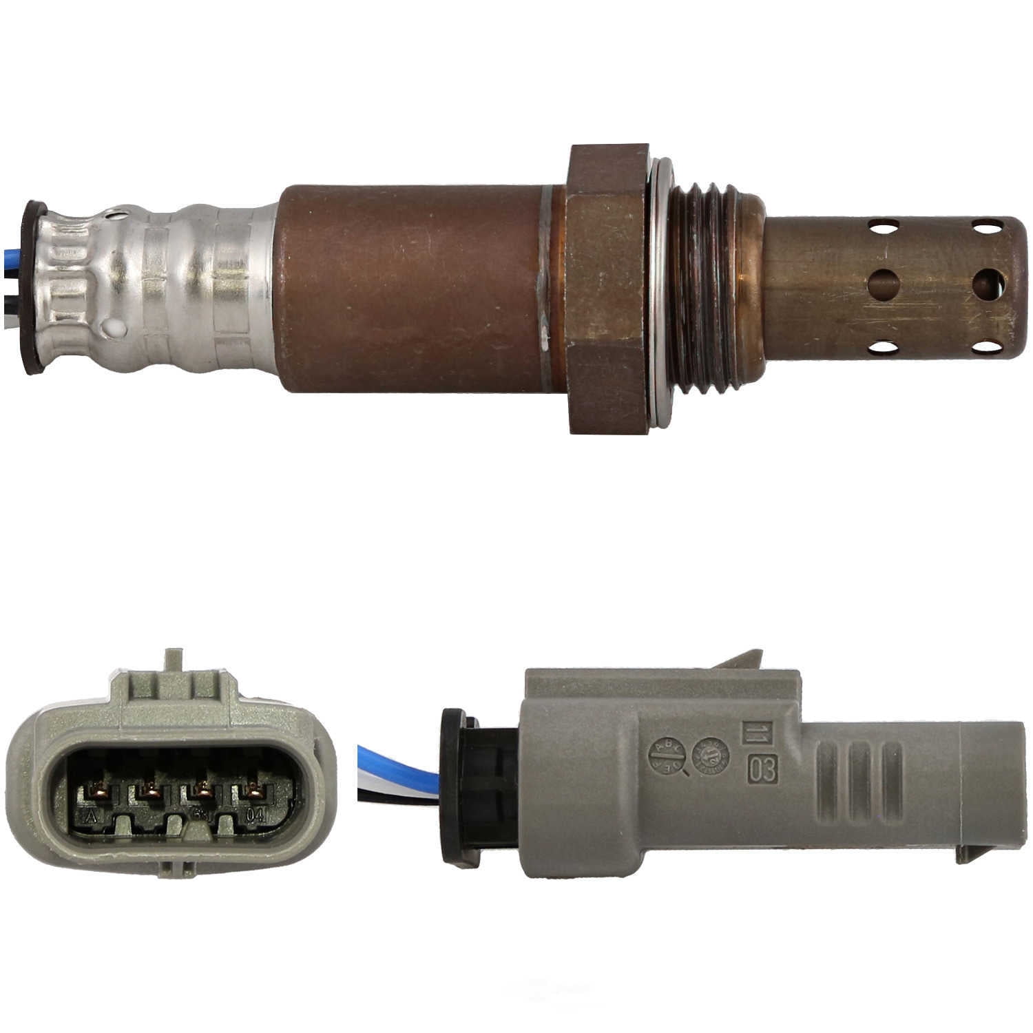 DENSO Auto Parts 234-8051 Oxygen Sensor 4 Wire, Direct Fit, Heated, Wire Length: 12.20