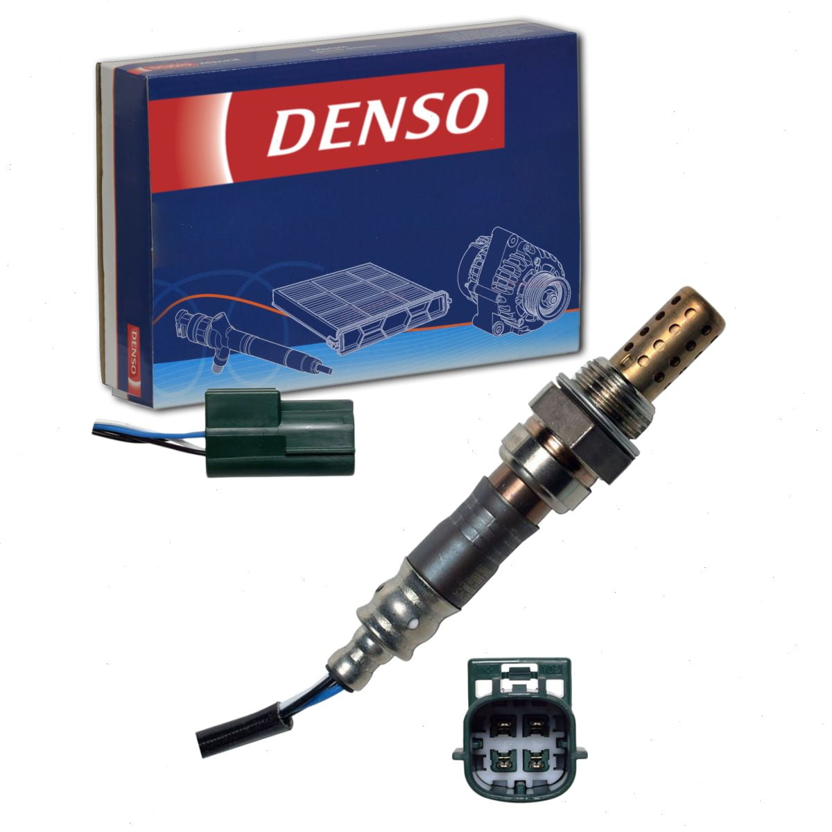 DENSO Downstream Oxygen Sensor compatible with Nissan Altima 2.5L L4 2004-2006