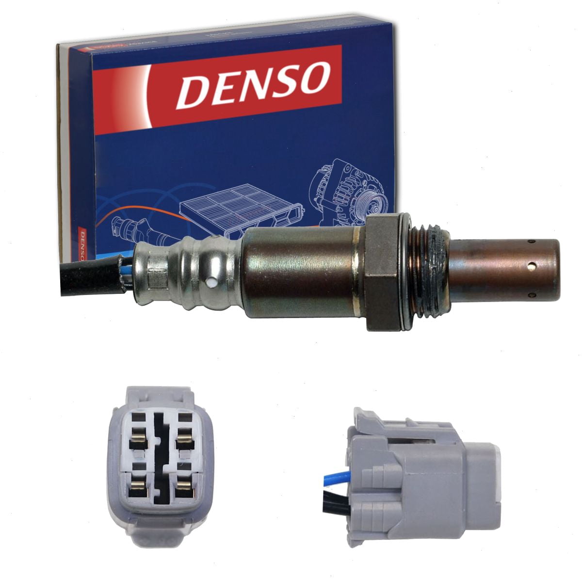 O2 Sensor Sienna DENSO Downstream Right Oxygen Sensor compatible with Toyota Sienna 3.5L ...