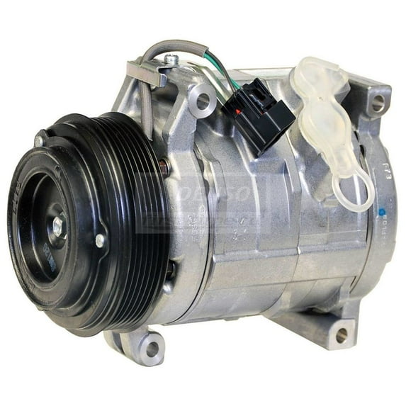 DENSO First Time Fit A/C Compressor for 2009-2012 Chevrolet Traverse, 2007-2012 GMC Acadia