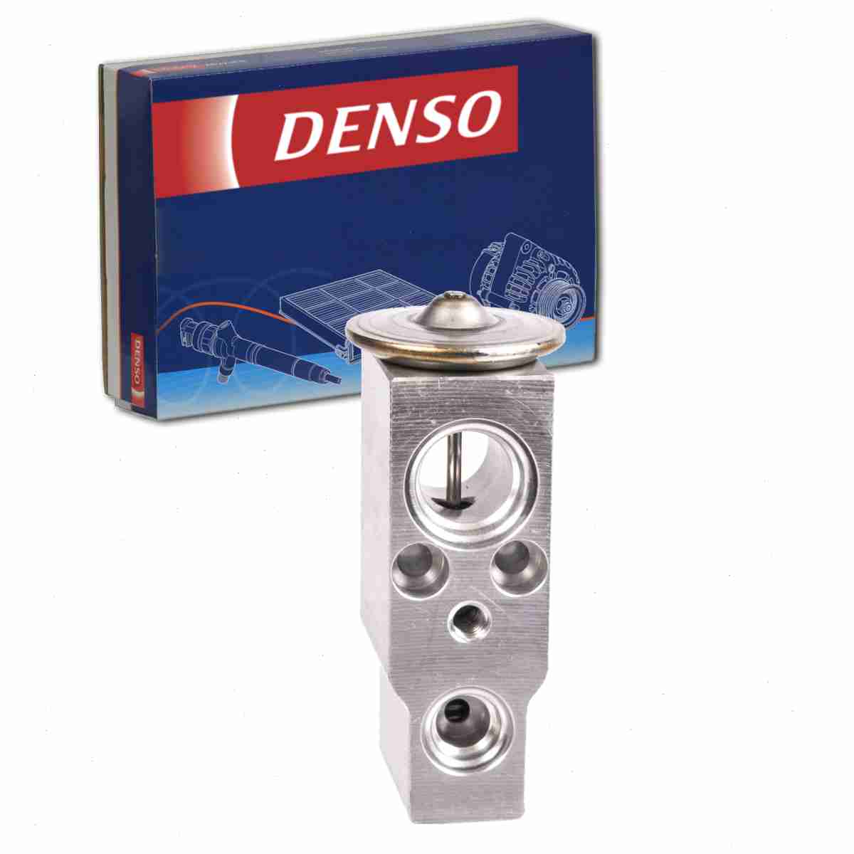 DENSO Front AC Expansion Valve compatible with Ford Freestyle 3.0L V6 ...