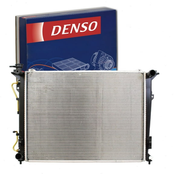 DENSO Radiator compatible with Hyundai Sonata 2.4L 3.3L L4 V6 2006-2010
