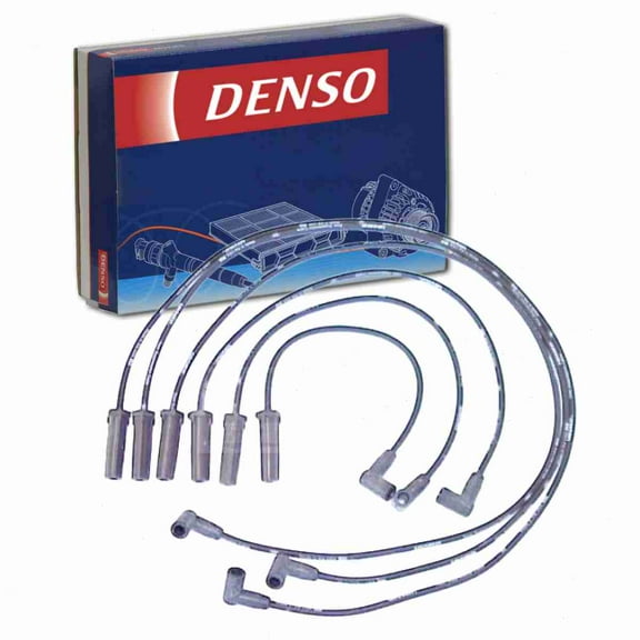 DENSO Spark Plug Wire Set compatible with Buick Regal 3.8L V6 1999-2004
