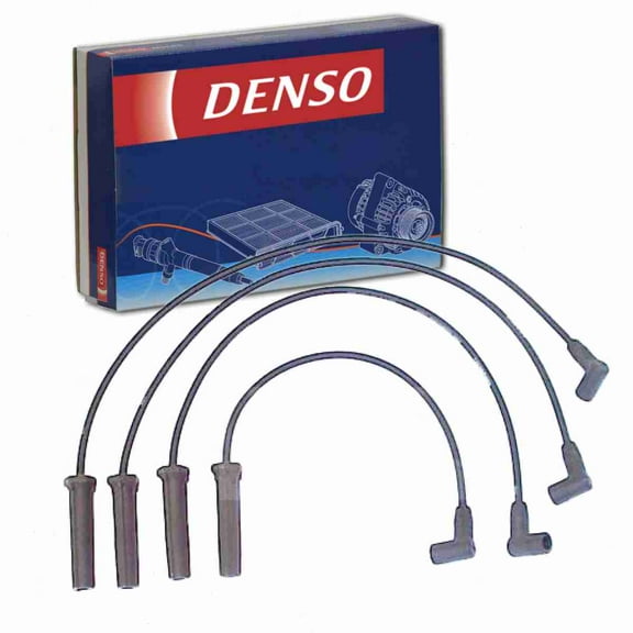 DENSO Spark Plug Wire Set compatible with Chevrolet Cavalier 2.2L L4 1998-2002