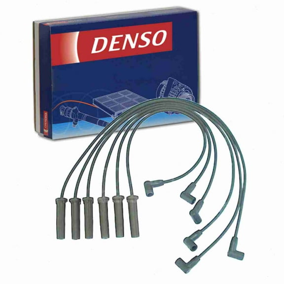 DENSO Spark Plug Wire Set compatible with Chevrolet Malibu 3.1L V6 2000-2003