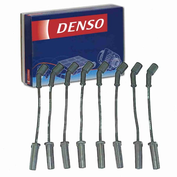 DENSO Spark Plug Wire Set compatible with Chevrolet Suburban 1500 5.3L V8 2000-2006