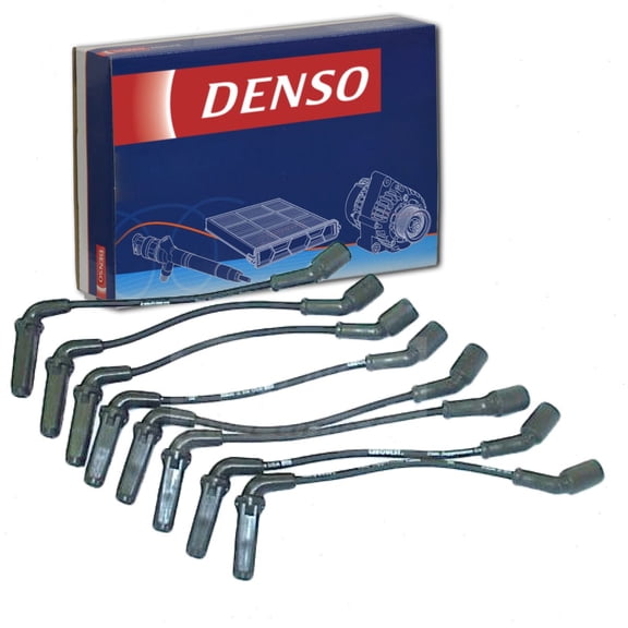 DENSO Spark Plug Wire Set compatible with Chevrolet Suburban 2500 8.1L V8 2001-2005