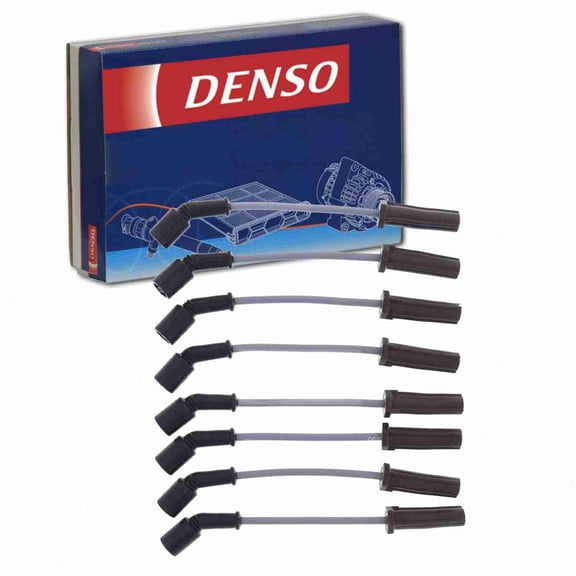 DENSO Spark Plug Wire Set compatible with Chevrolet Tahoe 2015-2016