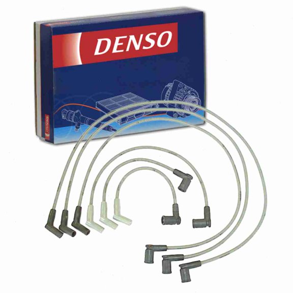 DENSO Spark Plug Wire Set compatible with Ford Windstar 3.8L V6 2001-2003