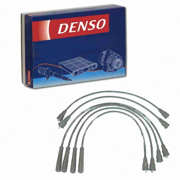 DENSO Spark Plug Wire Set compatible with Geo Tracker 1.6L L4 1991-1995