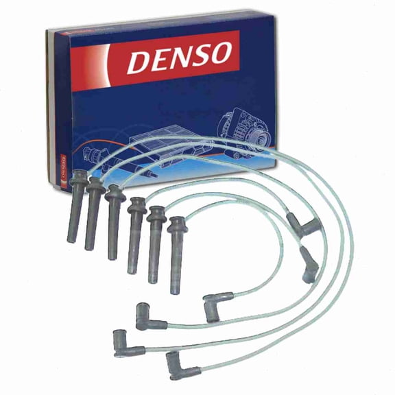 DENSO Spark Plug Wire Set compatible with Mazda MPV 2.5L V6 2001