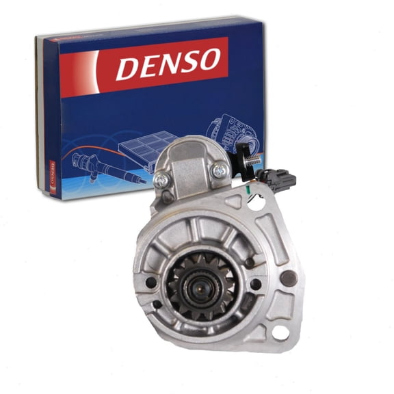 DENSO Starter Motor compatible with Nissan Rogue Select 2.5L L4 2015