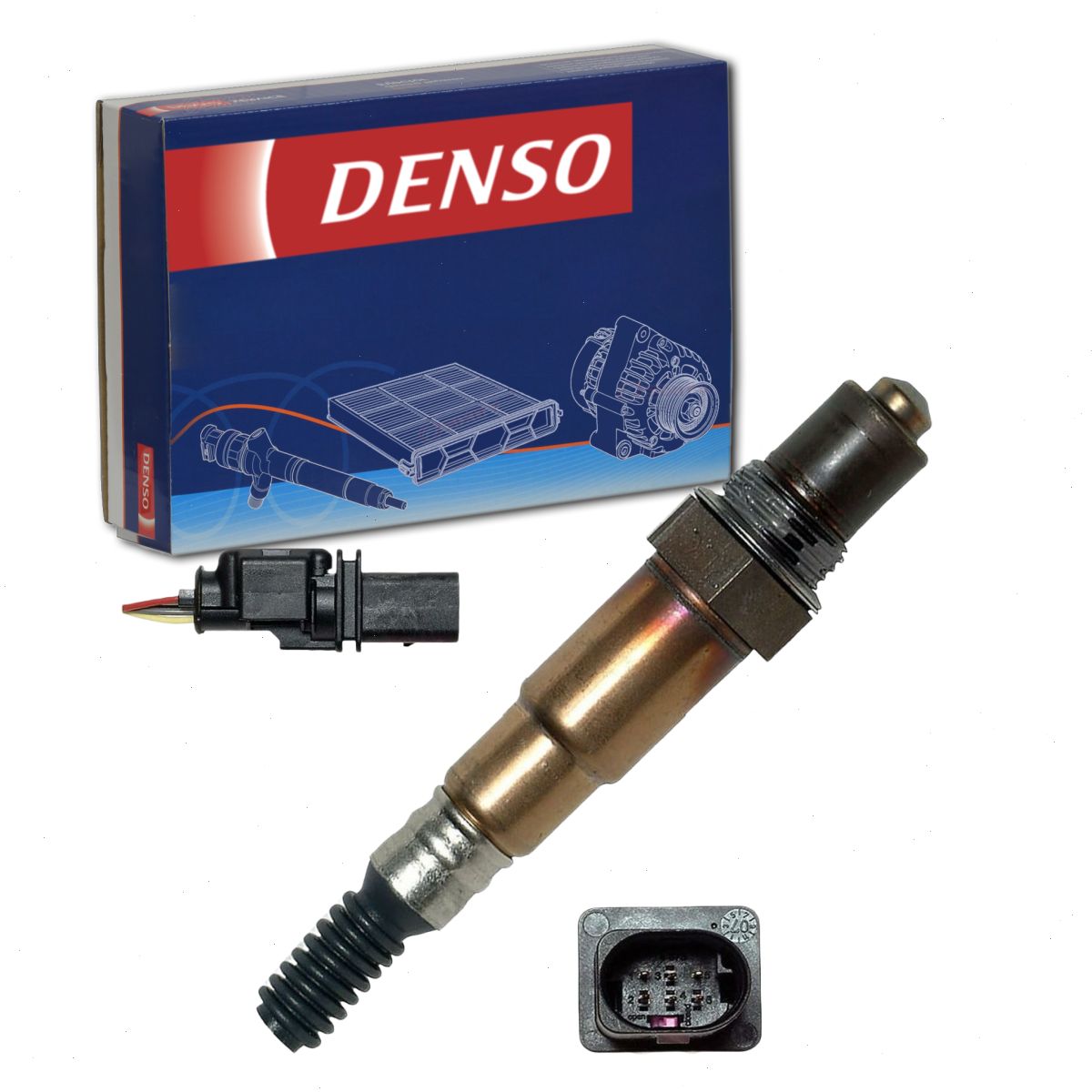 Afr Sensor DENSO Upstream Air Fuel Ratio AFR Sensor compatible with BMW 335is 3.0L ...