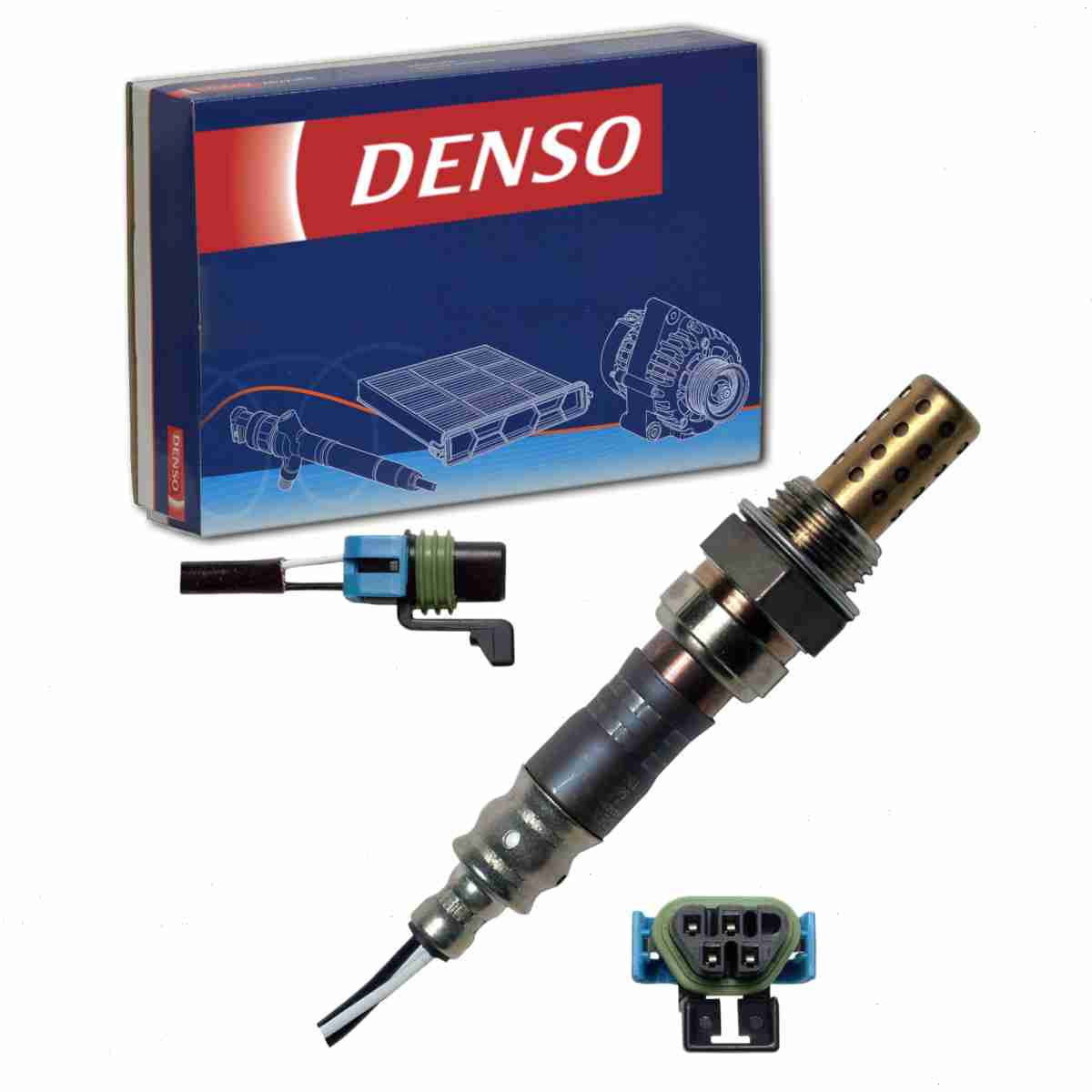 DENSO Upstream Oxygen Sensor compatible with Hummer H2 6.0L V8 2003 ...