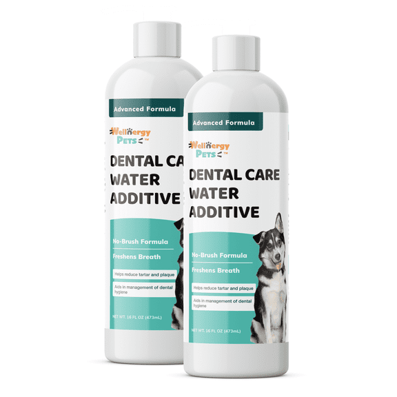 DENTAL CARE WATER ADDITIVE (pack of 2) for dogs and cats 16 floz (2)