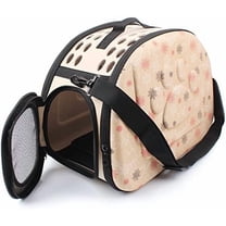 DENZUS Foldable Pet Carrier, Collapsible Travel Cage with Breathable Mesh for Dogs and Cats