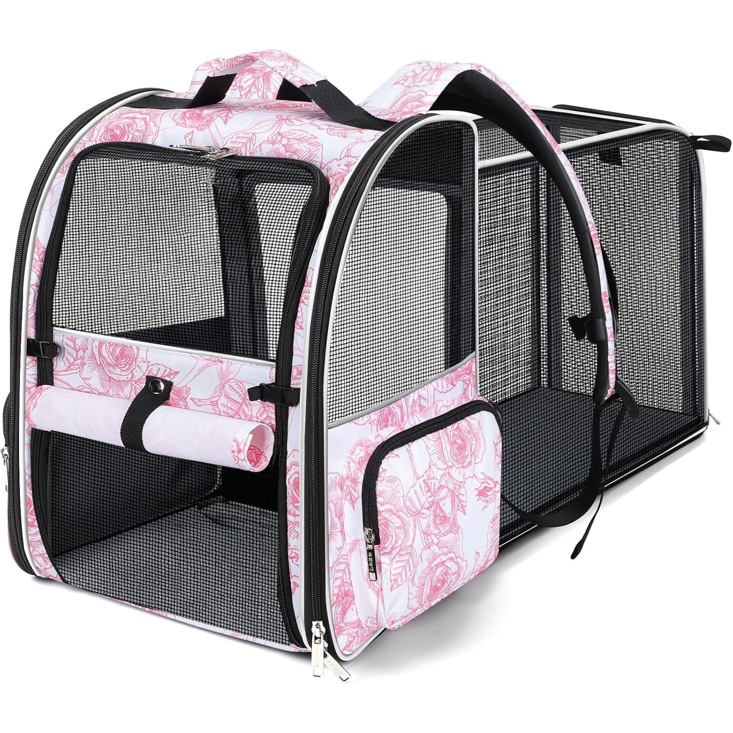 DENZUS Large Cat Backpack Carrier Expandable Pet Carrier Backpack for ...