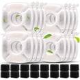 thumbnail image 1 of DENZUS Pet Fountain Filters Compatible with 95Oz/2.8L Dog Water Fountain, Cat Water (16 Carbon filters+16 Sponge), 1 of 7