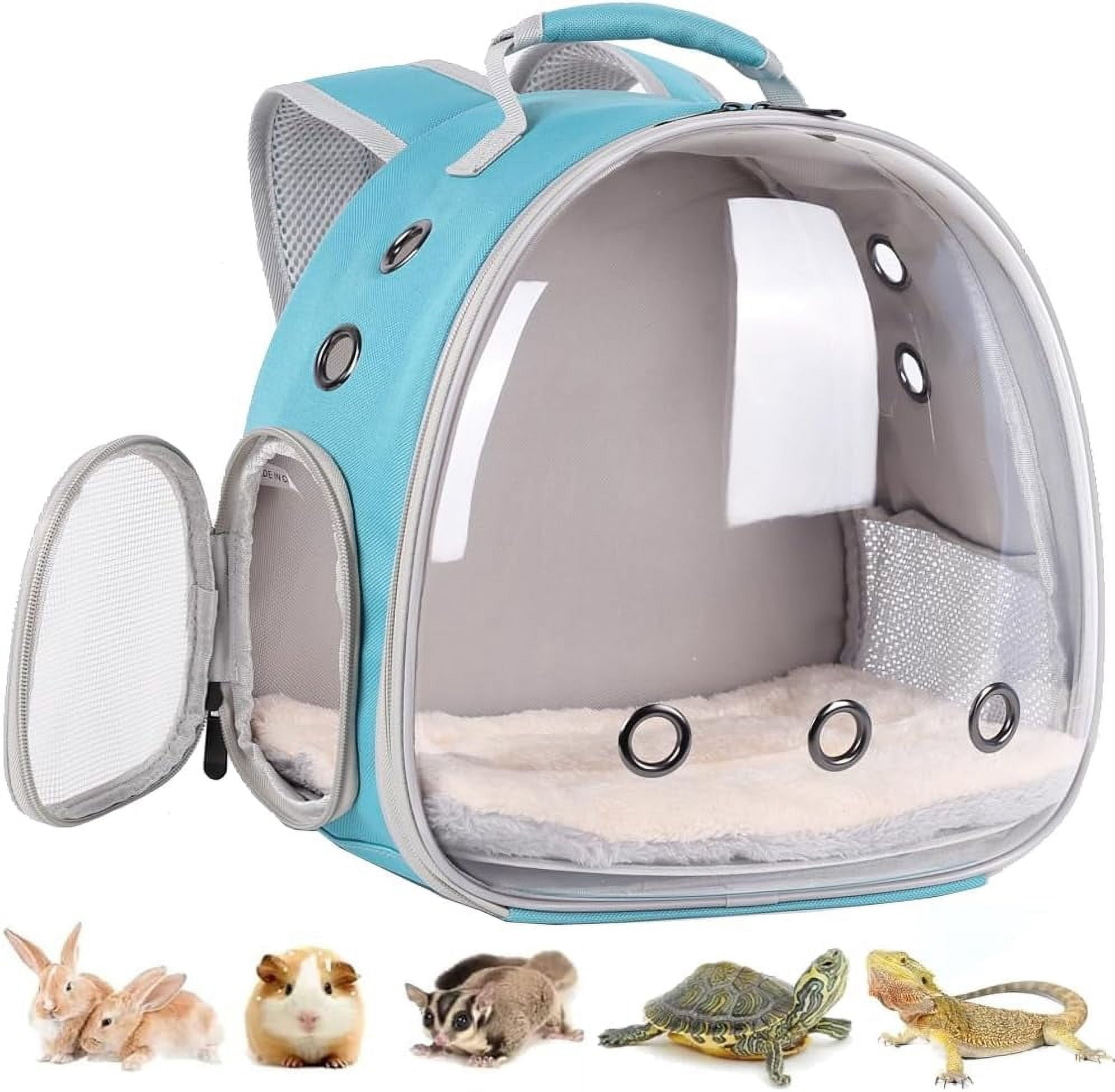 Animal Rucksack DENZUS Portable Small Animal Backpack Travel Breathable Pet Carrier Bag ...