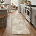 thumbnail image 1 of DEORAB 2x7 Area Rugs for Living Room, Low Pile Soft Machine Washable Rugs, Non Slip Rug for Bedroom, Lightweight Runner for Hallway, Laundry Room, Bathroom, Entryway with Print Pattern, 1 of 6