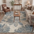 thumbnail image 1 of DEORAB 5x7 Area Rugs for Living Room, Low Pile Soft Machine Washable Rugs, Non Slip Rug for Bedroom, Lightweight Indoor Print Pattern for Farmhouse Decor, 1 of 6