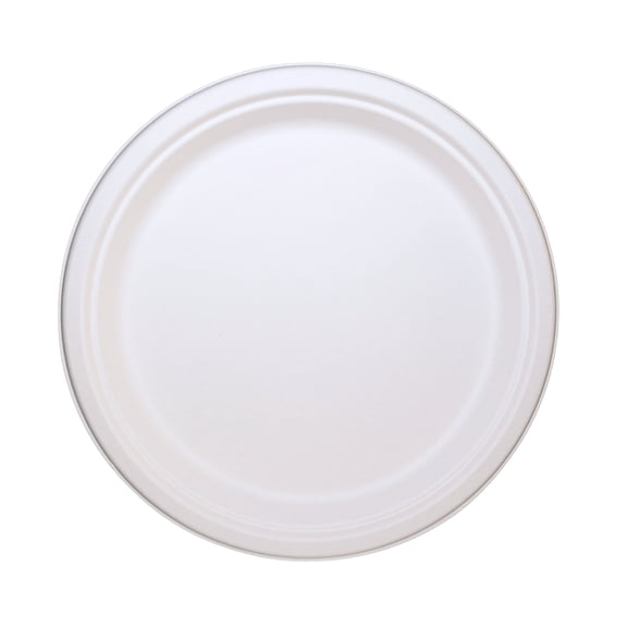DEP 10'' Compostable Bagasse Round Plates