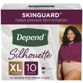 thumbnail image 1 of DEPEND SILHOUETTE MAX ABS UNDERWEAR FEMALE XL 10, 1 of 10
