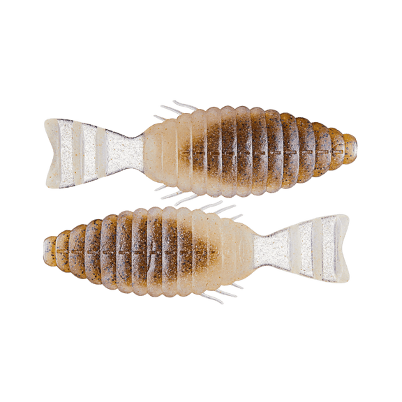 DEPS BULL FLAT CREATURE BAIT 4.8IN 4PK