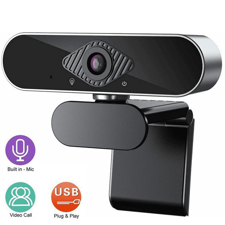 USB HD Webcam pour Ordinateur et PC portable (WEB-CAM-USB)