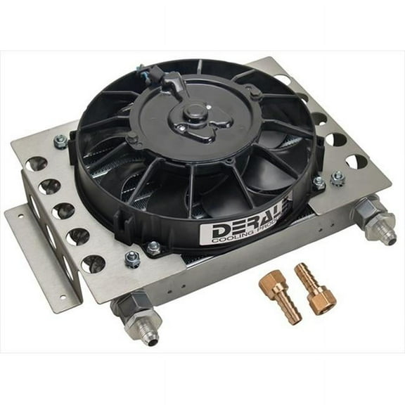 DERALE 13750 15 Row Atomic Cool Plate & Fin Remote Cooler