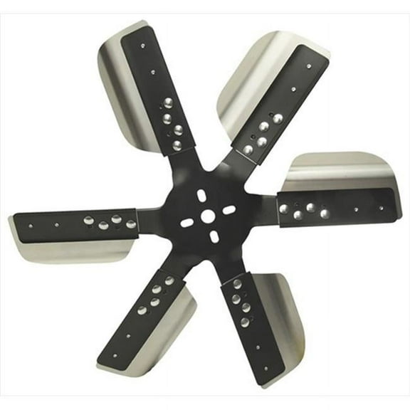 DERALE 17018 18 inch Heavy Duty Stainless Steel Standard Rotation Flex Fan