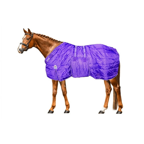 DERBY ORIGINALS NORDIC TOUGH CLOSED FRONT 420D WATER RESISTANT REFLECTIVE WINTER HORSE STABLE BLANKET 200G MEDIUM WEIGHT