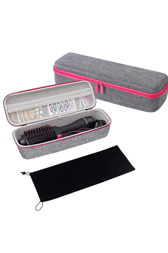 Travel Case for Revlon One Step Hair Dryer Brush, Hard Travel Case Portable Lightweight Hard Carrying Case Storage Bag
