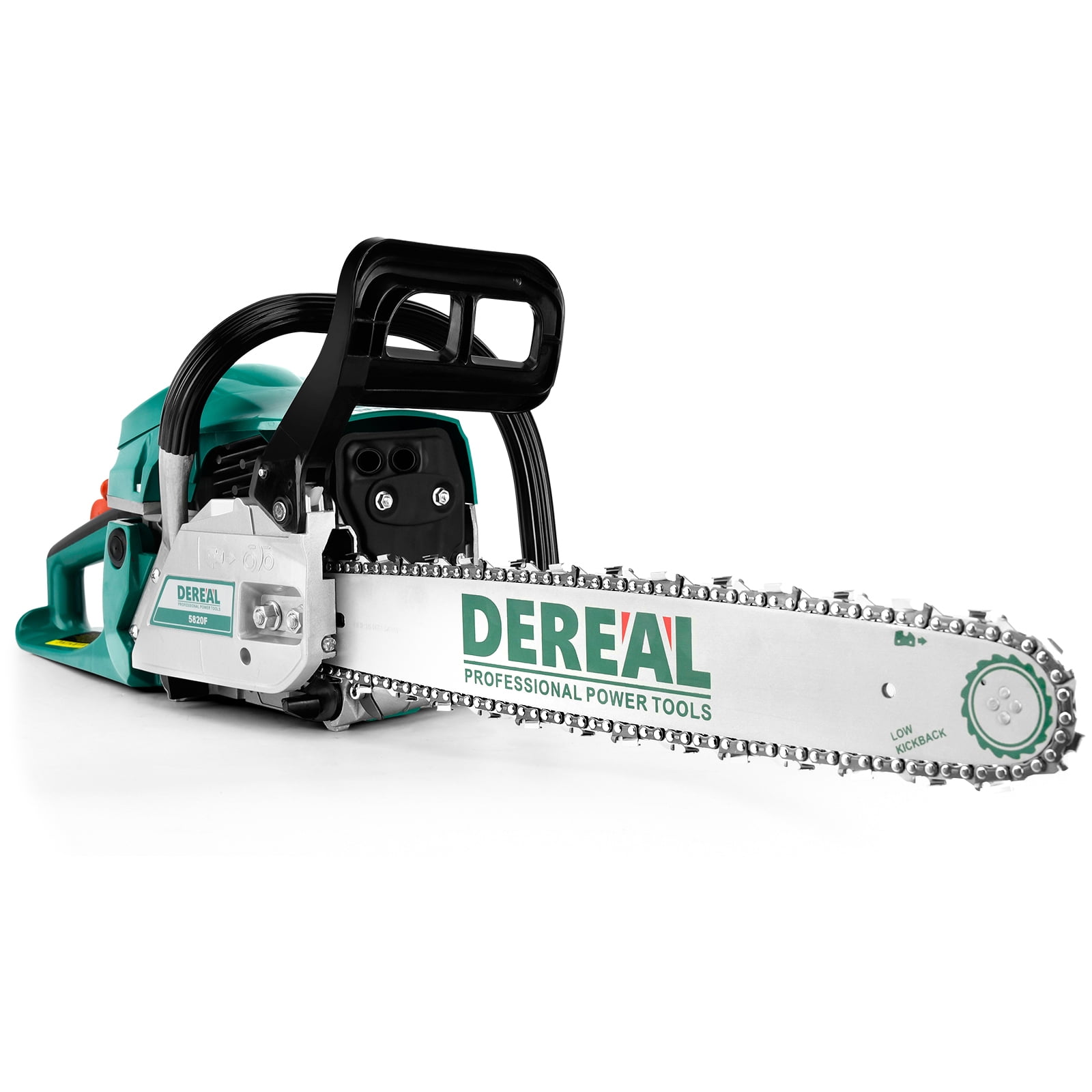 DEREAL Chainsaw 5820F 58CC 2Cycle 16 in. Gas Powered Cordless Chainsaw