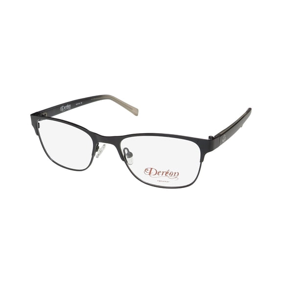 DEREON DOV529 CAT EYE EYEGLASS FRAME/GLASSES SIGNATURE LOGO ON TEMPLES GENUINE