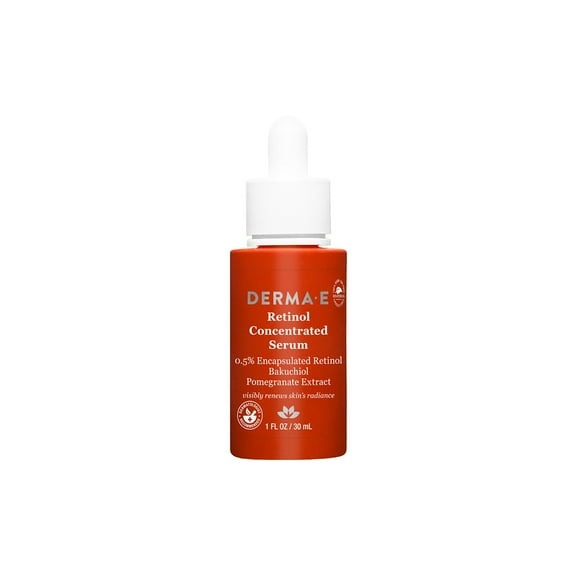 DERMA E Anti-Wrinkle, Retinol Concentrated Serum, 1 fl oz (30 ml)
