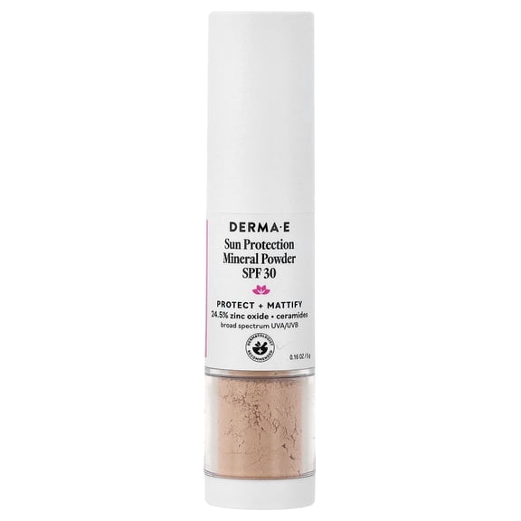 DERMA E Essentials, Sun Protection Mineral Powder, SPF 30, 0.16 oz (5 g)
