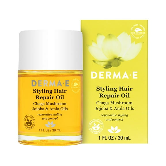 DERMA E Styling Hair Repair Oil, 1 oz