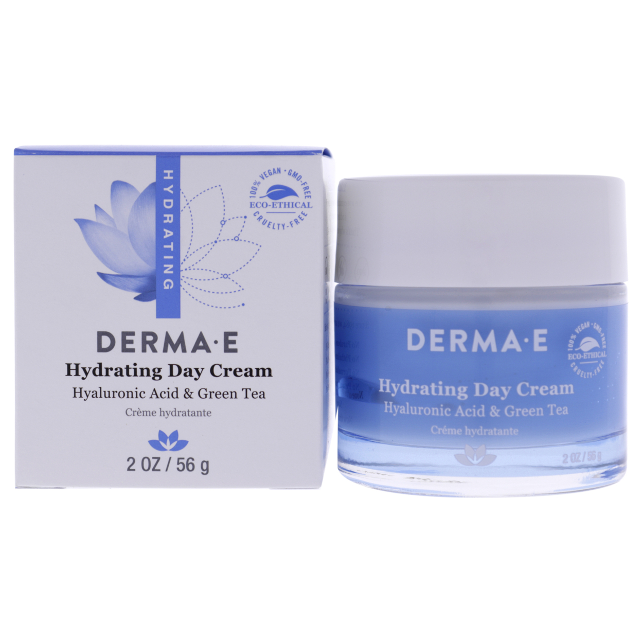 DERMA E Ultra Hydrating Antioxidant Moisturizing Day Cream, Vegan Skin Care, 2 oz - image 1 of 10