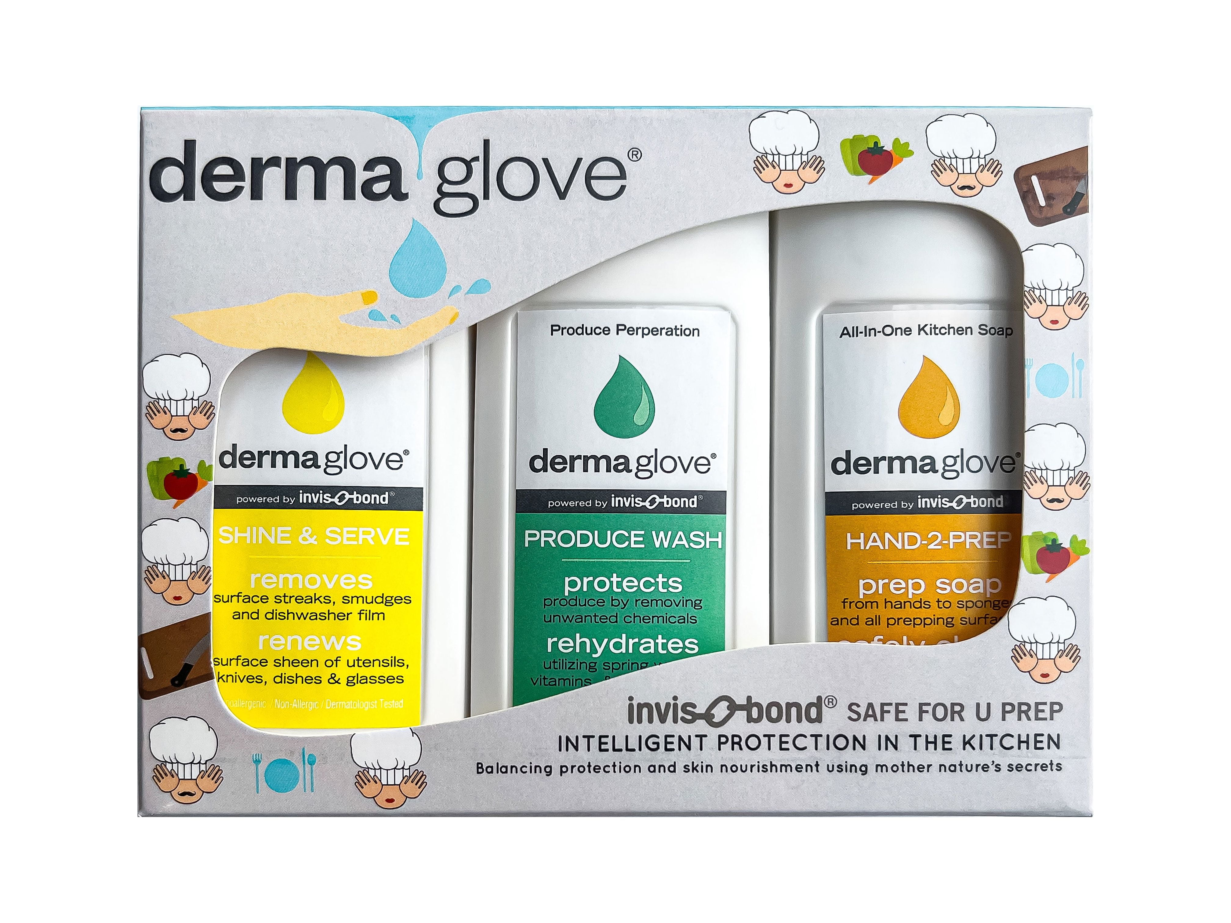 DERMAGLOVE® Custom Hygiene Box Set - SAFE FOR U PREP KIT - Walmart.com