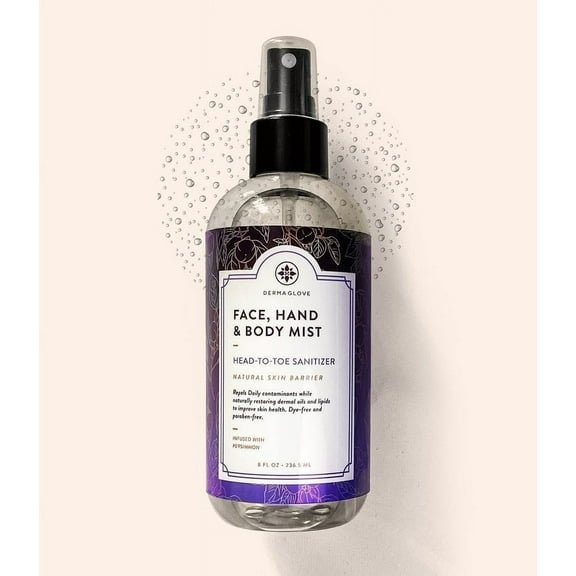 Hand Mist - Alcohol Hand Sanitizer Spray for On-the-Go Freshness, Travel & Quick Hand Hygiene - 8 Fl Oz (Pack of 1)