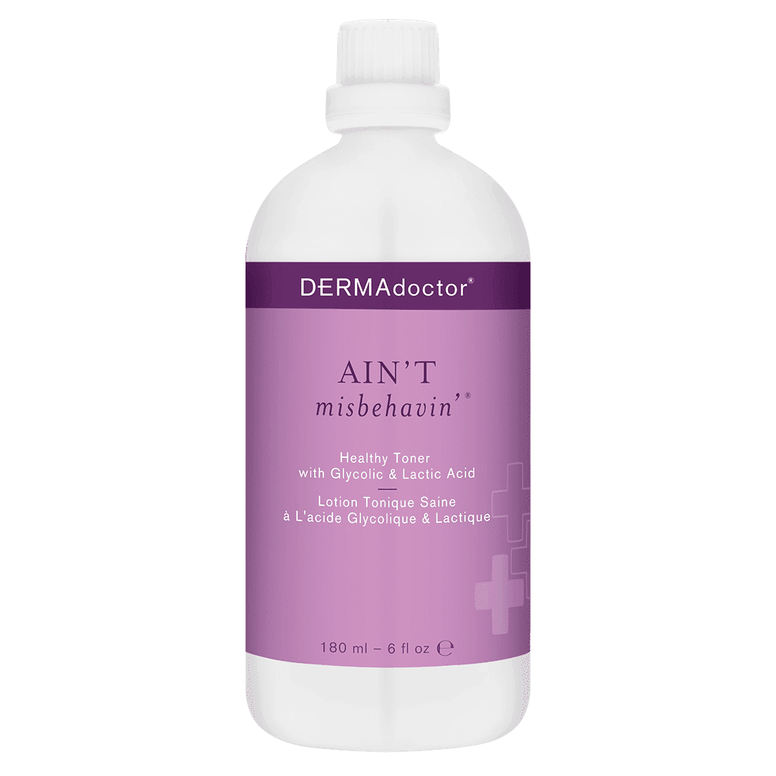 DERMAdoctor Ain’t Misbehavin’ Toner with Glycolic & Lactic Acid, 6 fl oz – Healthy Skin Solution